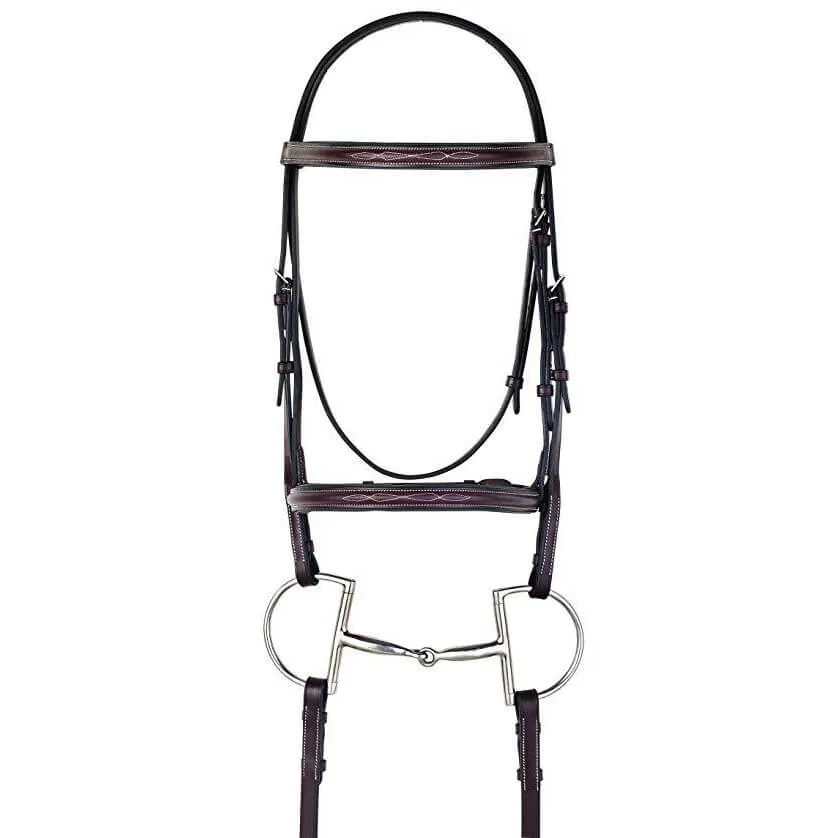 Camelot Gold Fancy Raised bridle