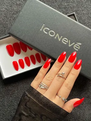 Candy Apple Red - Glossy Almond
