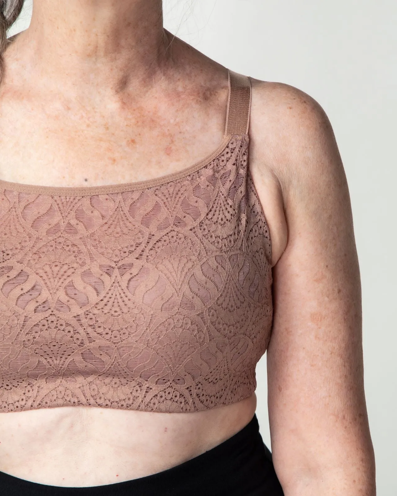 Carrie Pocketed Lace Molded Cup Bra