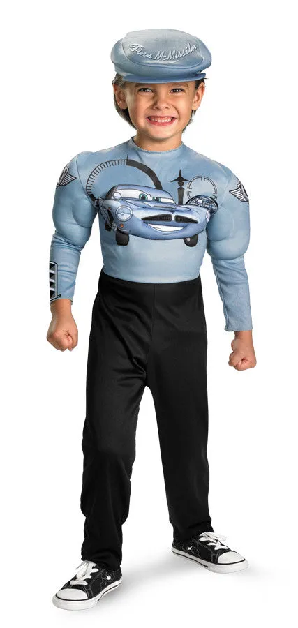 Cars 2 Finn Mcmissle 3T-4T  Costume