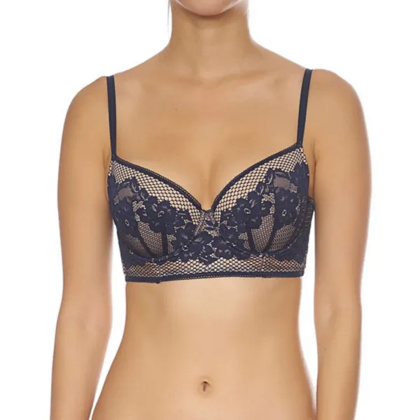 Casablanca Padded Bra - Navy -
