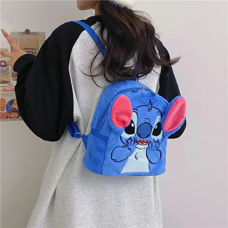 Casual Cute Plush Female Cartoon Funny Backpacks