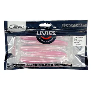 Catch Black Label Livies Softbait 5 or 7" Jerkshad - Shady