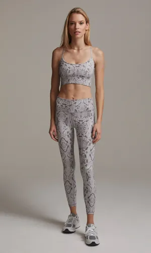 Century Legging - Taupe Grey Snake