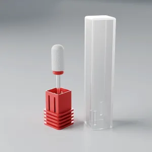 Ceramic E-File Bit - 3/32" Barrel Smooth Top