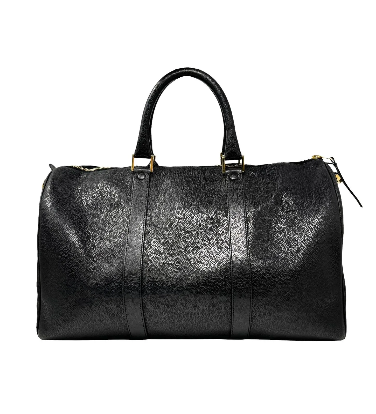 Chanel Black Caviar Carry On Bag 2/2