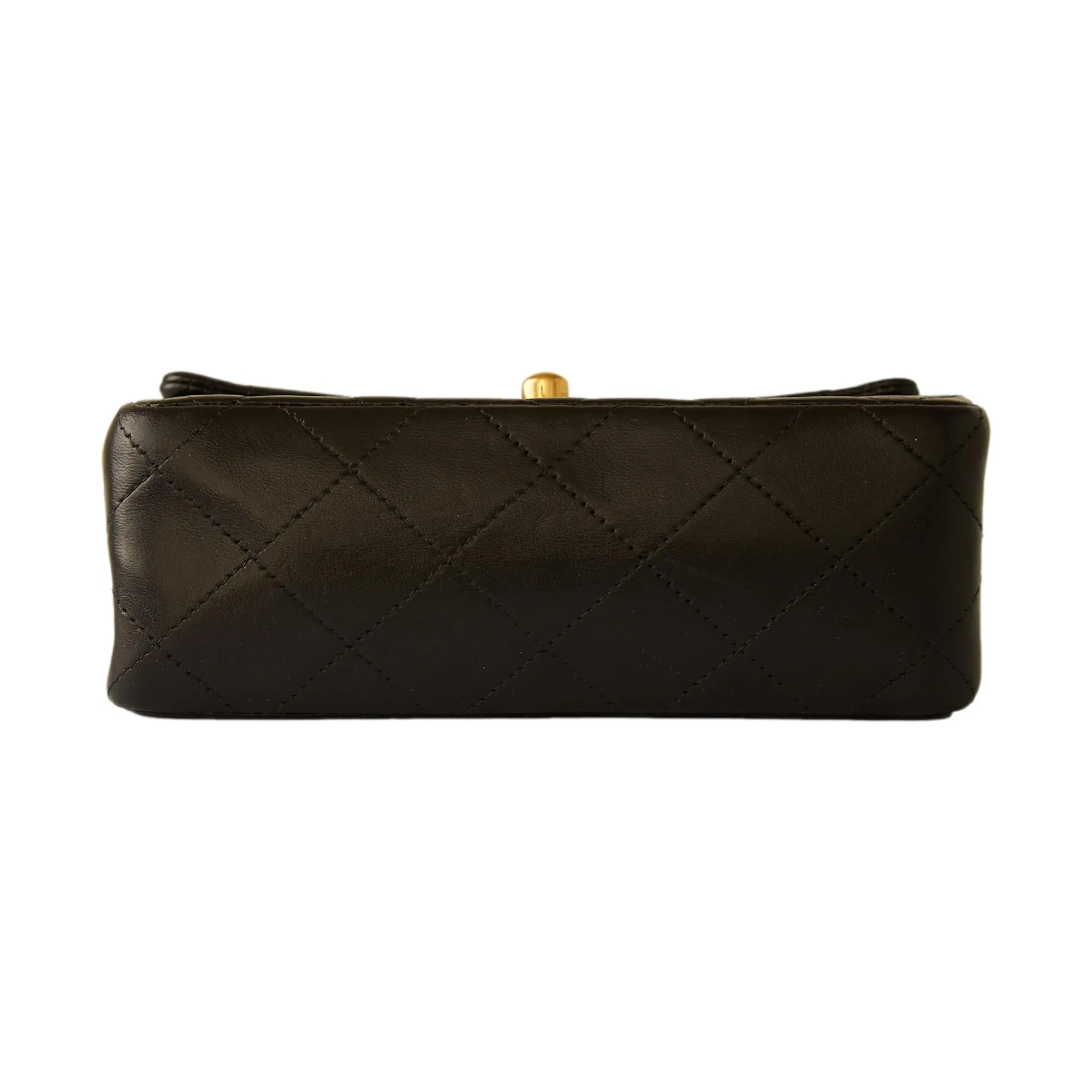 Chanel Black Lambskin Small Flap Bag