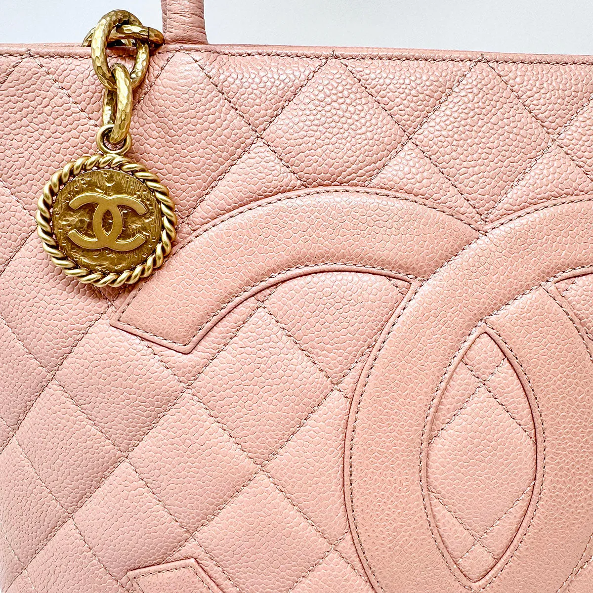 Chanel Caviar Medallion Bag
