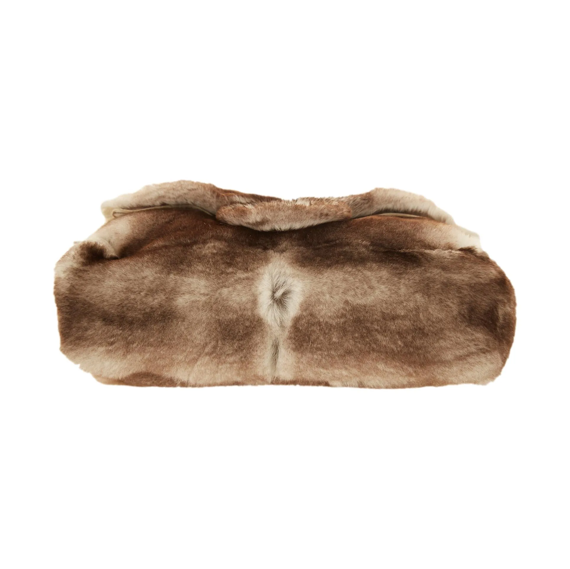 Chanel Fur Chain Flap Bag