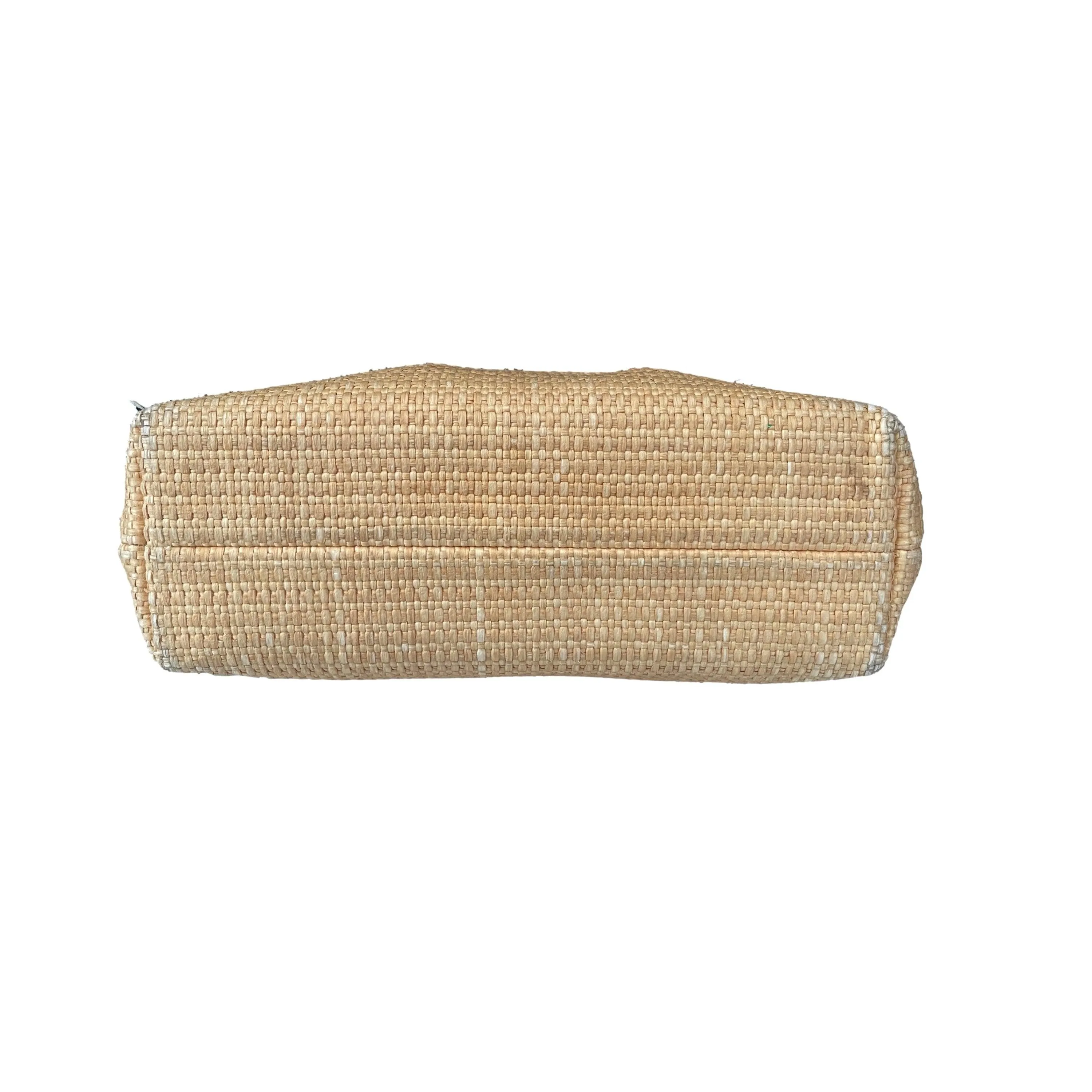 Chanel Straw Wicker Shoulder Bag
