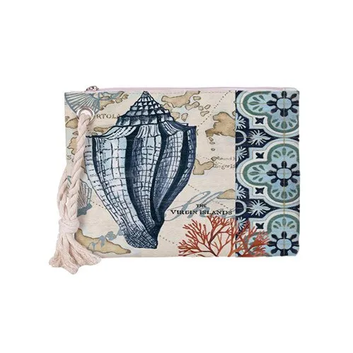 Cheap Fashion Ocean series On-time delivery painting Bags abstract Handbag new hand design Crowdale handbag Lady's 2019 bag in Bag Clutch street