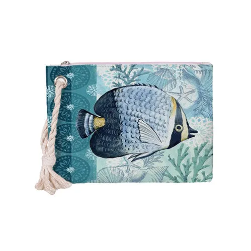 Cheap Fashion Ocean series On-time delivery painting Bags abstract Handbag new hand design Crowdale handbag Lady's 2019 bag in Bag Clutch street