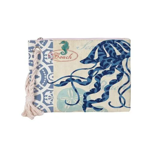 Cheap Fashion Ocean series On-time delivery painting Bags abstract Handbag new hand design Crowdale handbag Lady's 2019 bag in Bag Clutch street