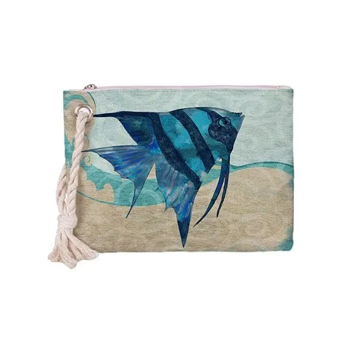 Cheap Fashion Ocean series On-time delivery painting Bags abstract Handbag new hand design Crowdale handbag Lady's 2019 bag in Bag Clutch street