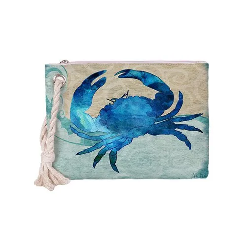 Cheap Fashion Ocean series On-time delivery painting Bags abstract Handbag new hand design Crowdale handbag Lady's 2019 bag in Bag Clutch street