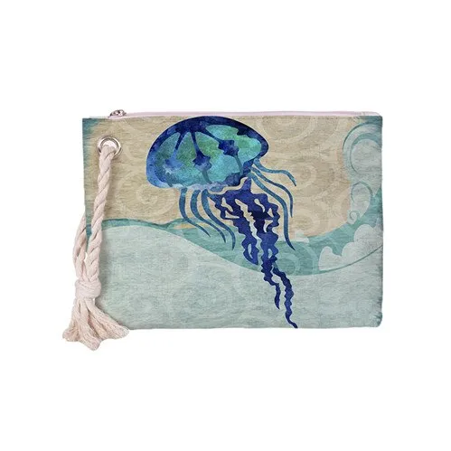 Cheap Fashion Ocean series On-time delivery painting Bags abstract Handbag new hand design Crowdale handbag Lady's 2019 bag in Bag Clutch street