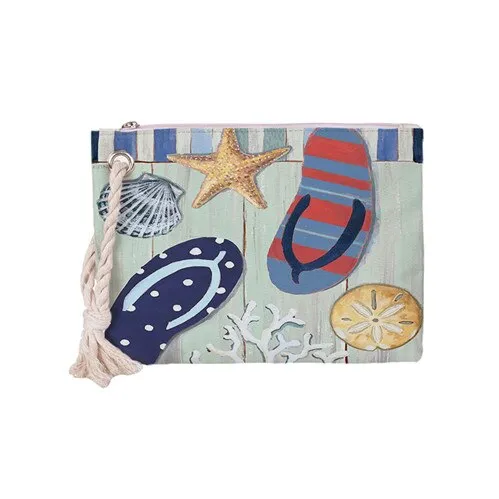 Cheap Fashion Ocean series On-time delivery painting Bags abstract Handbag new hand design Crowdale handbag Lady's 2019 bag in Bag Clutch street