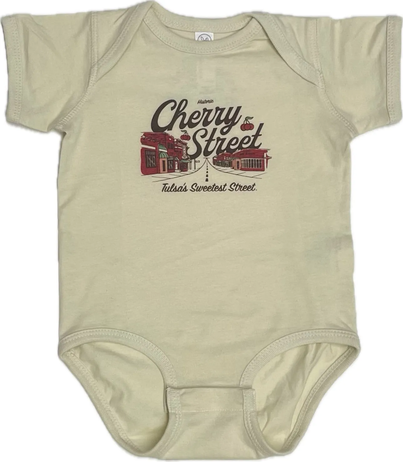 Cherry St Neighborhood Onesie