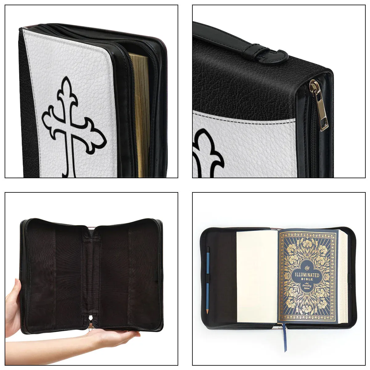 Christianart Bible Cover - Love The Lord Your God With All Your Heart Matthew 22:37 - Personalized Bible Cover - Bible Cover For Men - CABBBCV22070324.