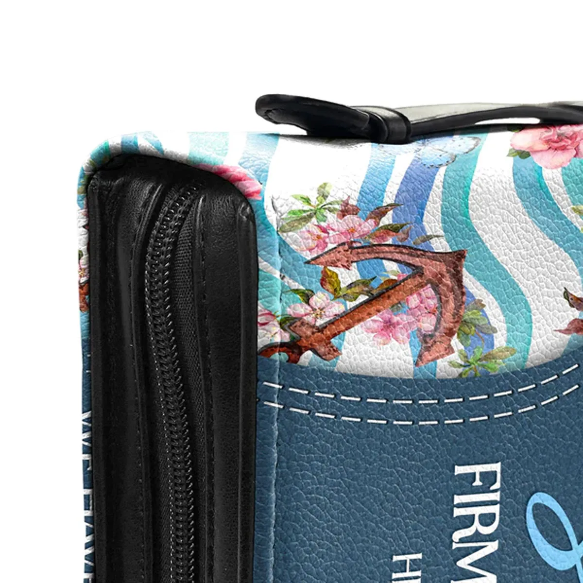 Christianart Bible Cover - We Have This Hope As An Anchor For The Soul Firm And Secure Hebrews 6:19 - Personalized Bible Cover - Bible Cover For Women - CABBBCV24070324.