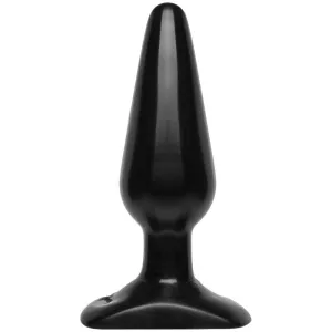 Classic Butt Plug - Smooth - Medium - Black
