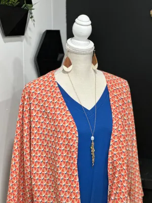 Cobalt V-Neck Tee