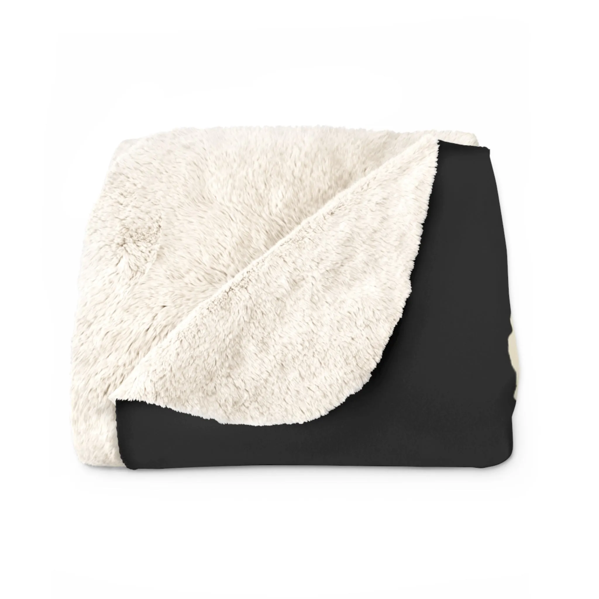 Comfy Clothes & Horror Shows Sherpa Fleece Blanket