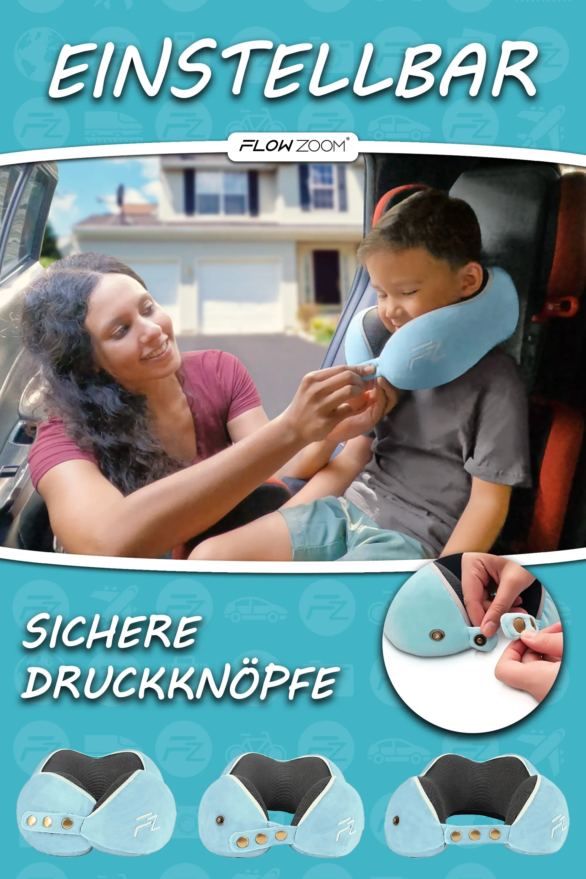 COMFY Kinder-Reisekissen