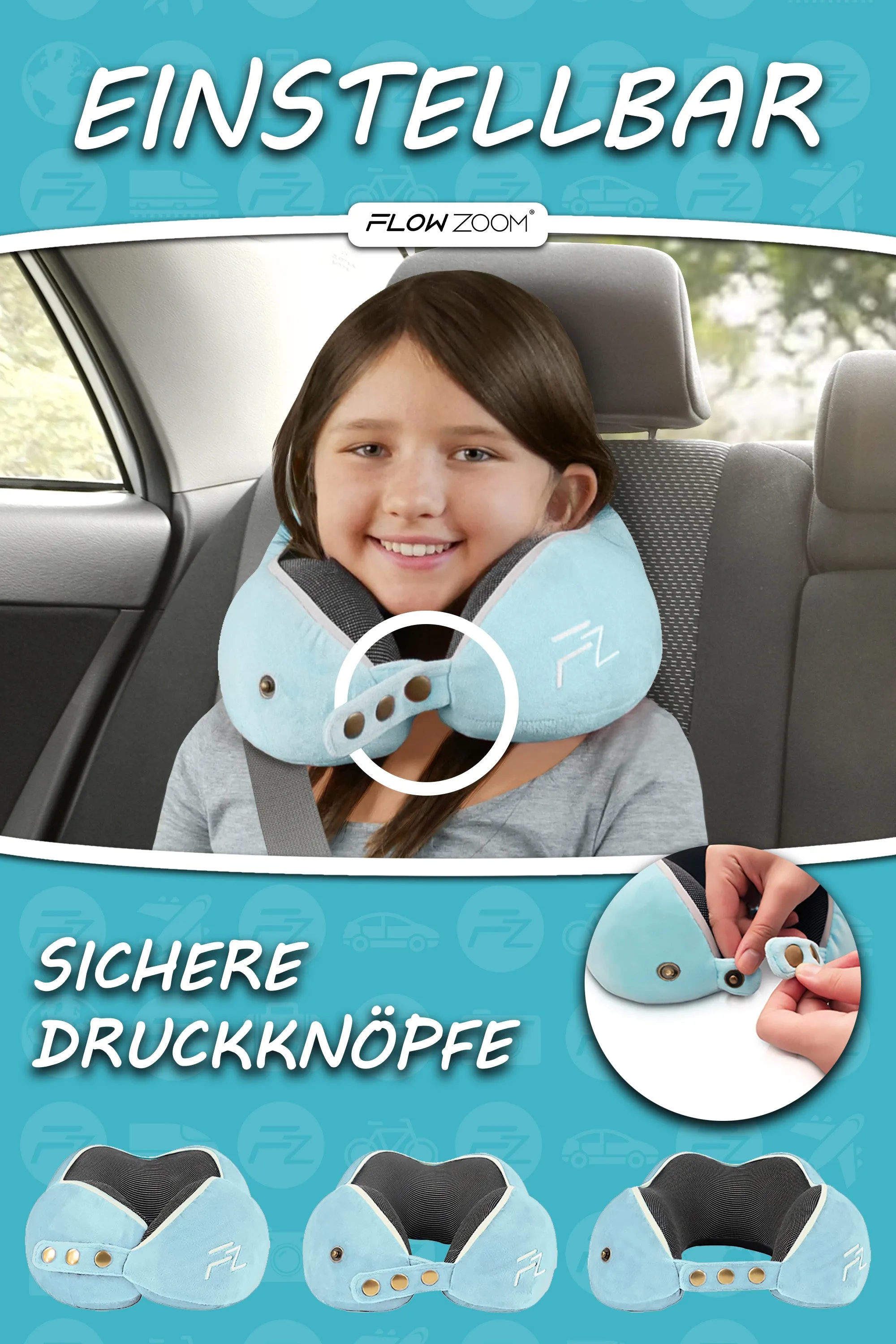 COMFY Kinder-Reisekissen