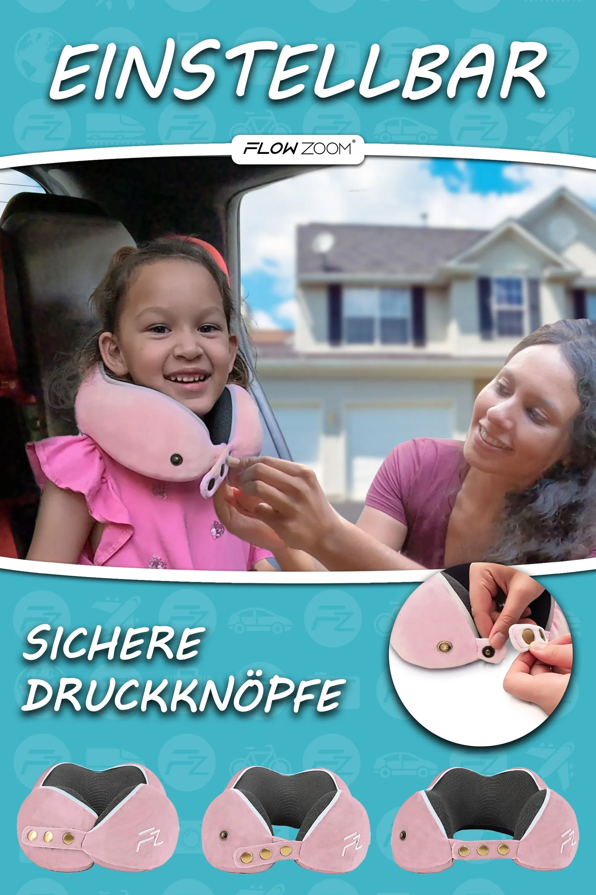 COMFY Kinder-Reisekissen