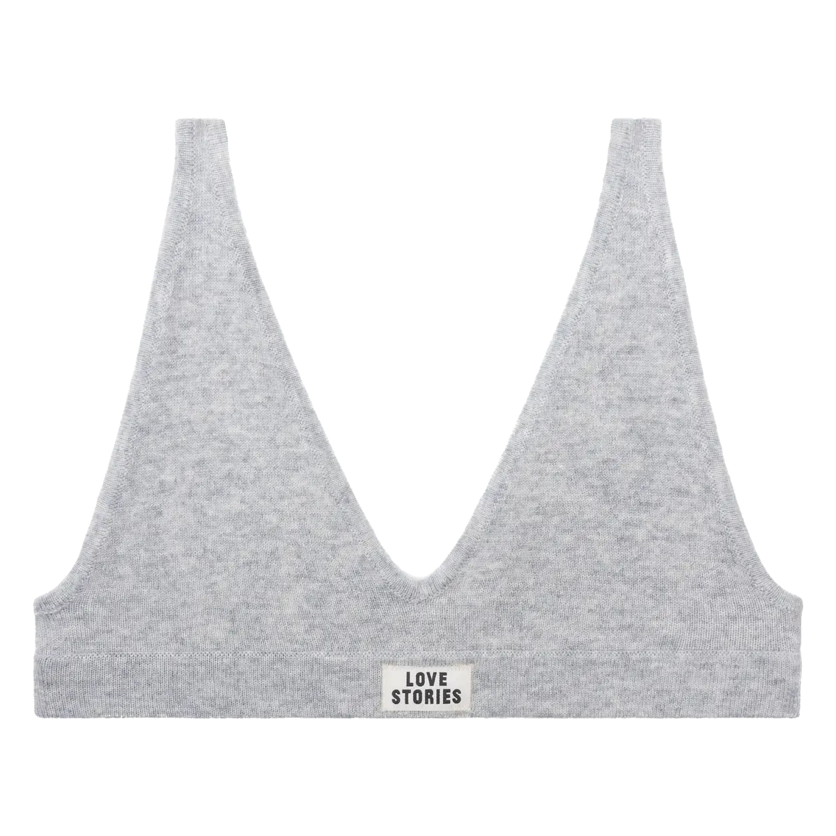 Comfy wool bralette - JOSEY GREY