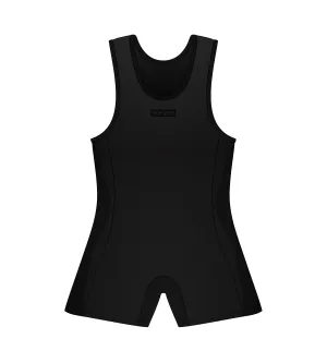Conquer Women's Powerlifting Singlet - Blackout