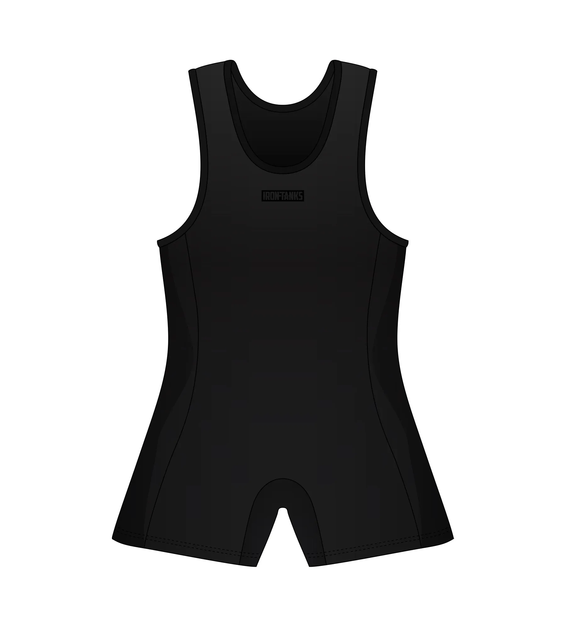 Conquer Women's Powerlifting Singlet - Blackout