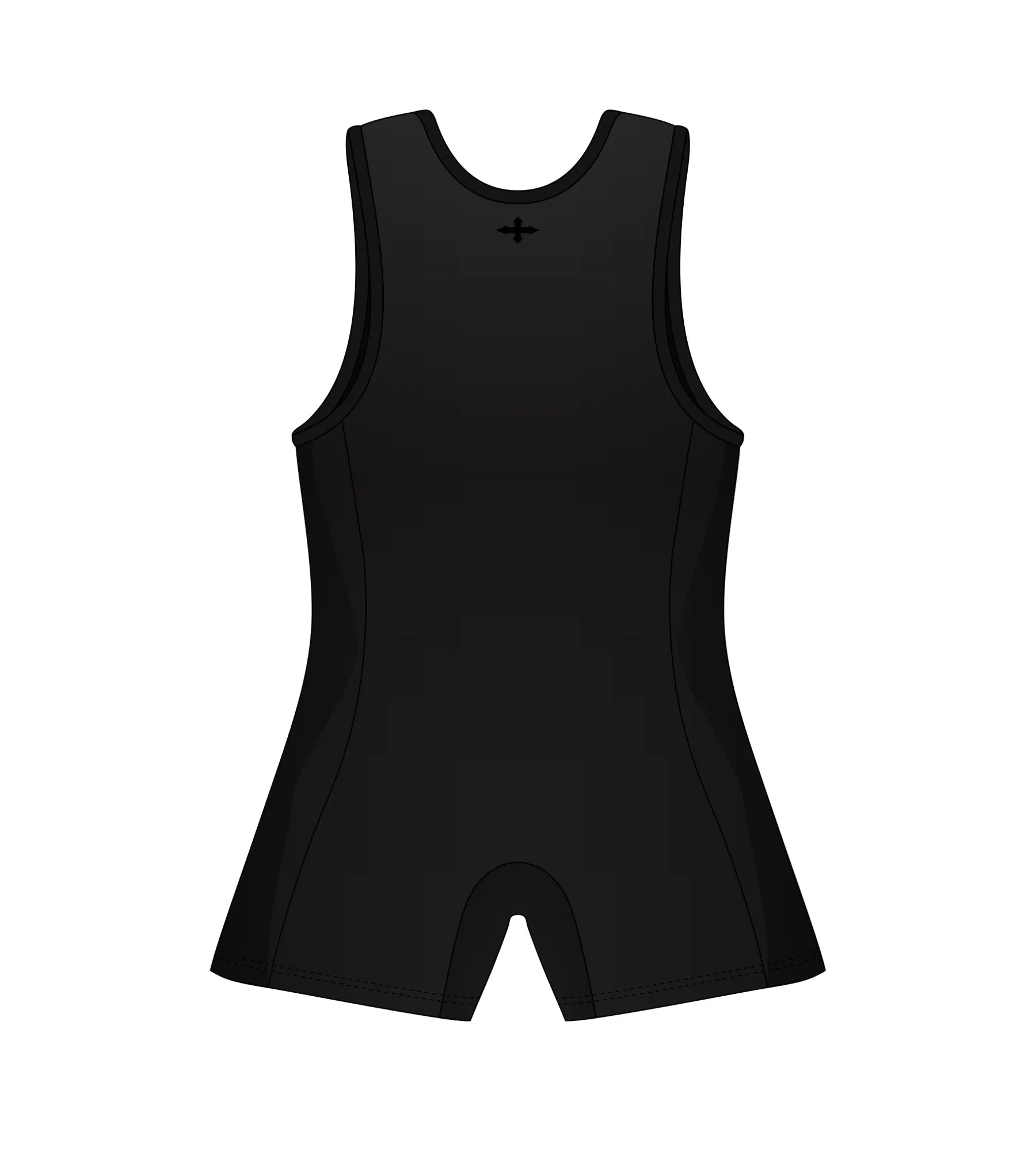 Conquer Women's Powerlifting Singlet - Blackout