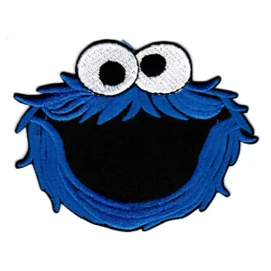 Cookie Monster kangasmerkki