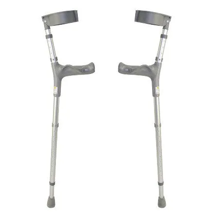 Coopers Double adjustable comfy elbow crutches Adult 1 pair