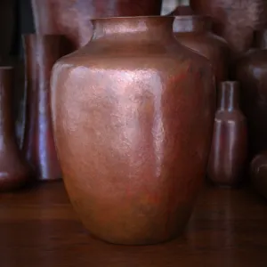 Copper Soft Square Vase