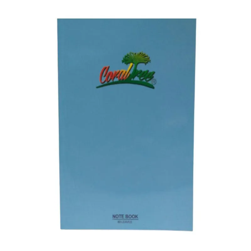 Coral Tree 80Lvs Notebook (Padded)