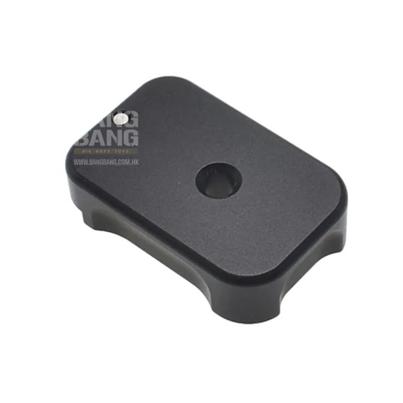 COWCOW Technology Aluminum CNC Tactical G Magbase for Tokyo Marui G-Series GBB Pistol - Black