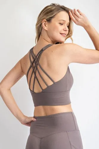 Criss-Cross Padded Sportsbra