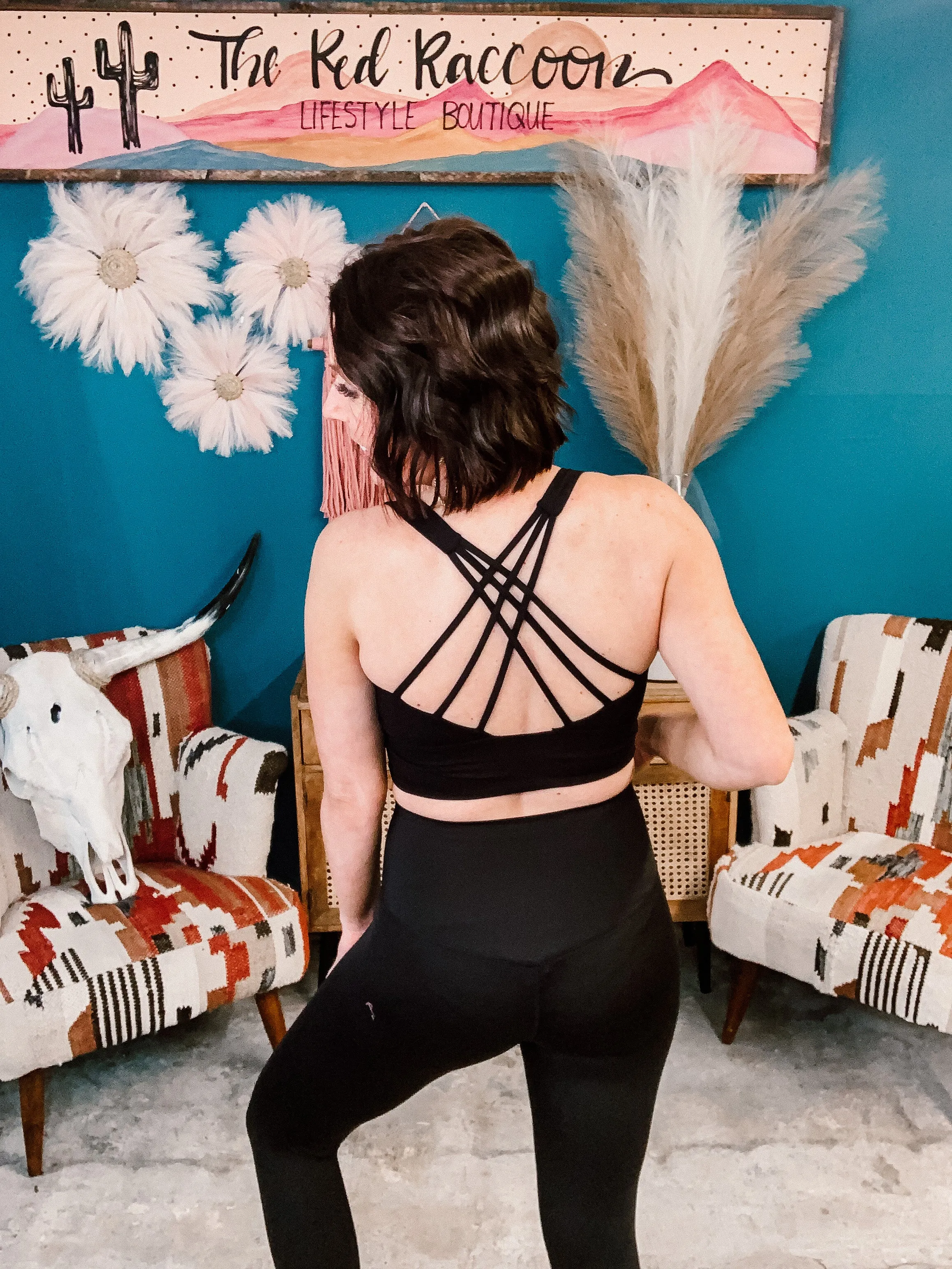 Criss-Cross Padded Sportsbra