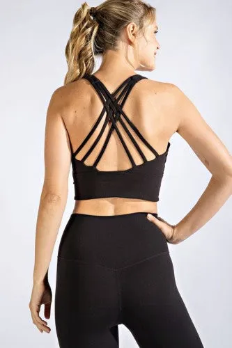 Criss-Cross Padded Sportsbra
