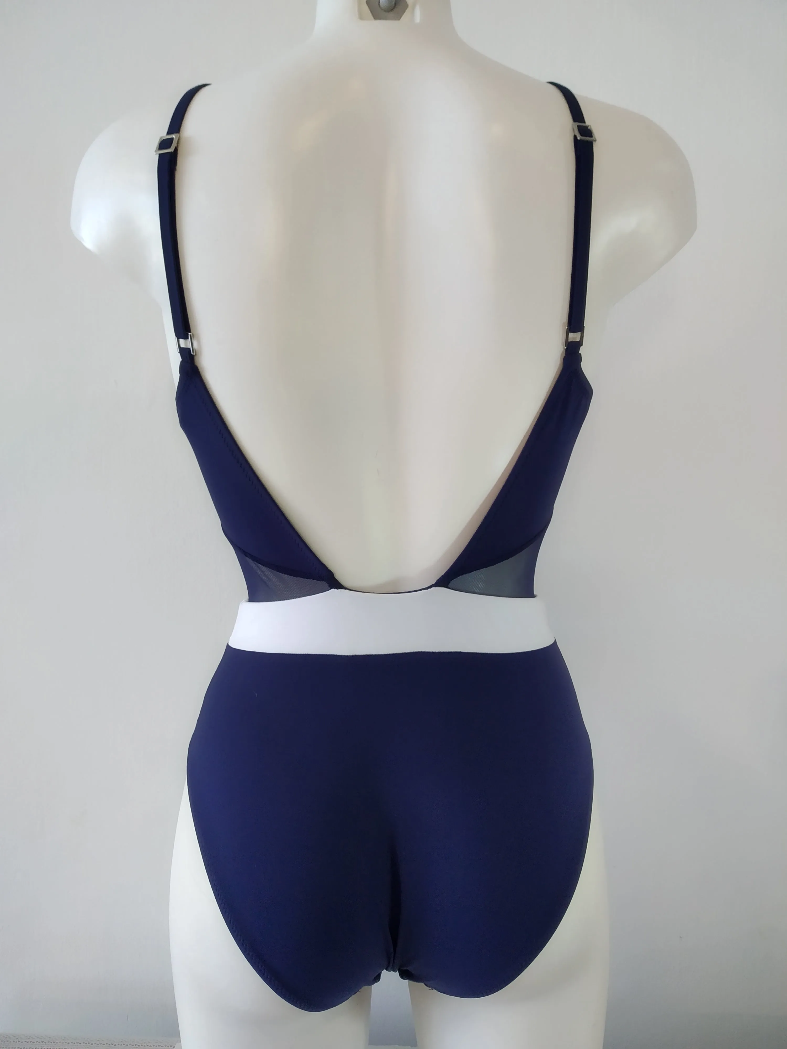 Cruise Navy Blue One-piece Swimsuit