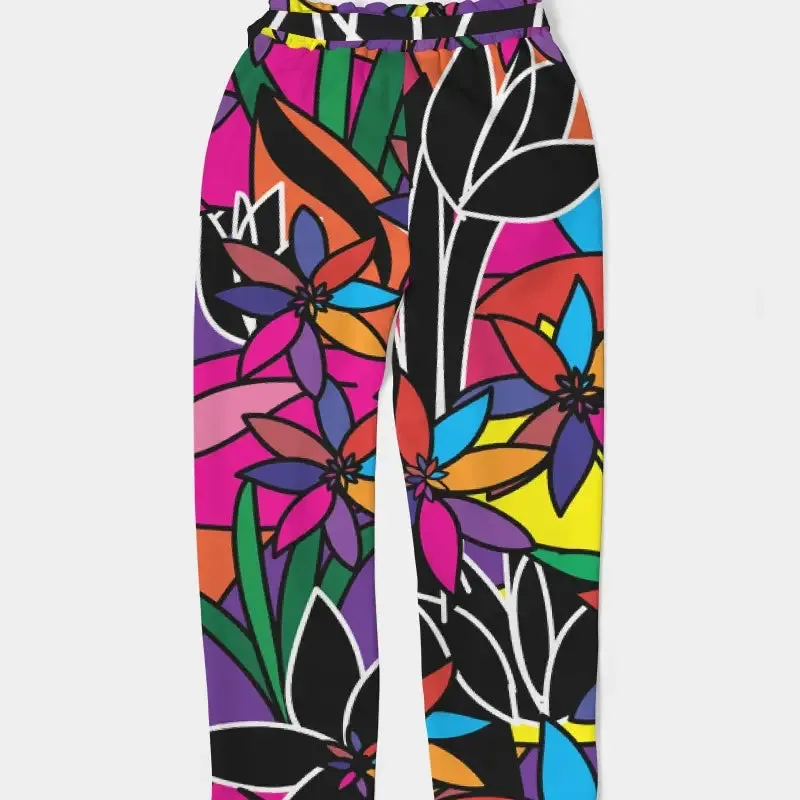 Custom Order - Belted Pocketed Pant - La Fleur