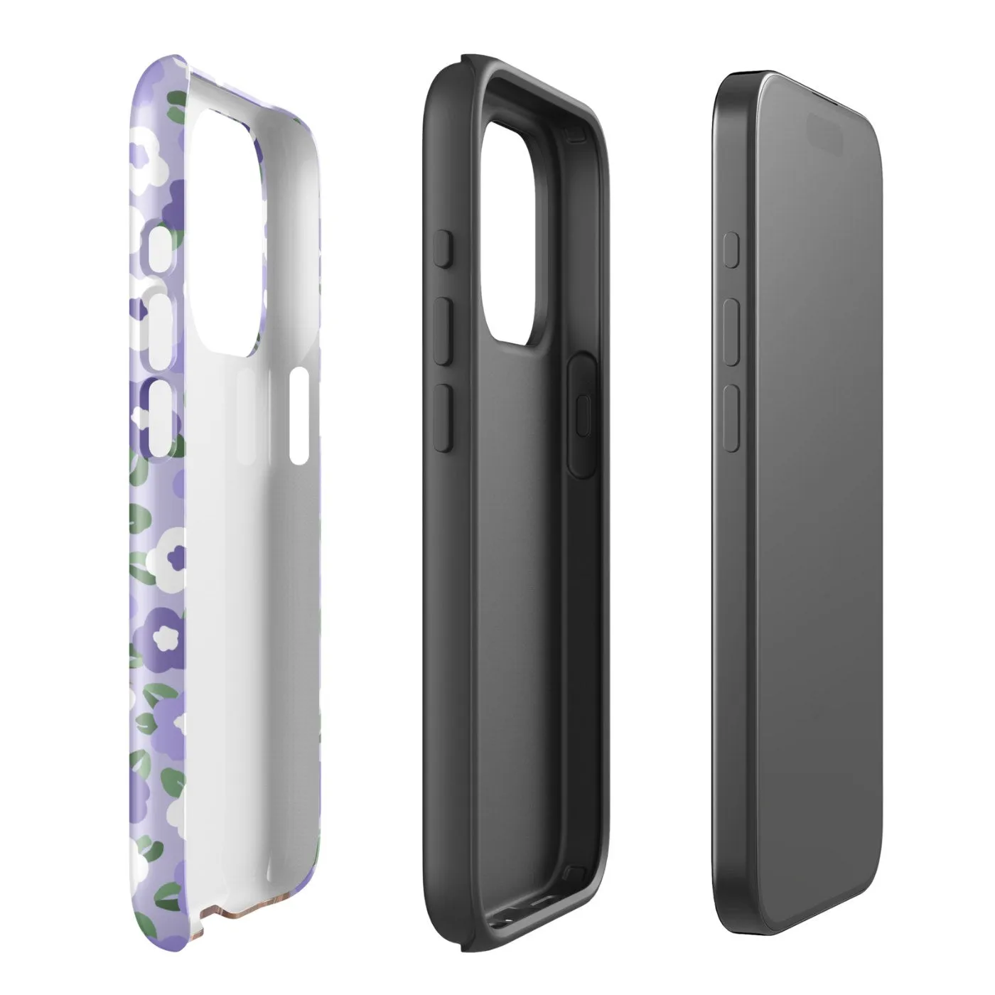 Custom Pet Portrait iPhone Case - Flowers