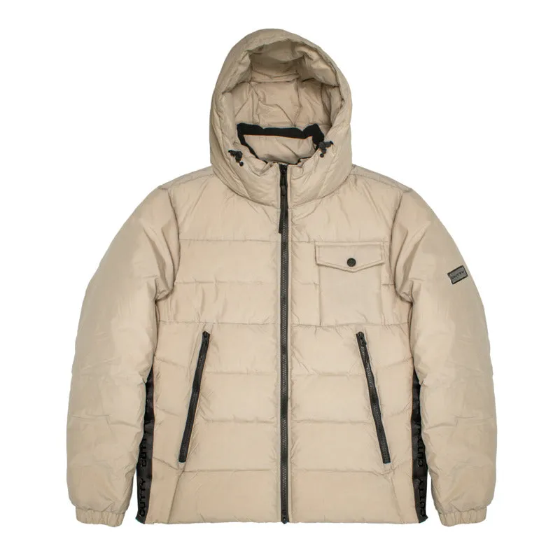 Cutty Men Rizutto Padded Jacket - Stone