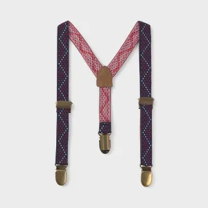 Cyber Red Suspenders