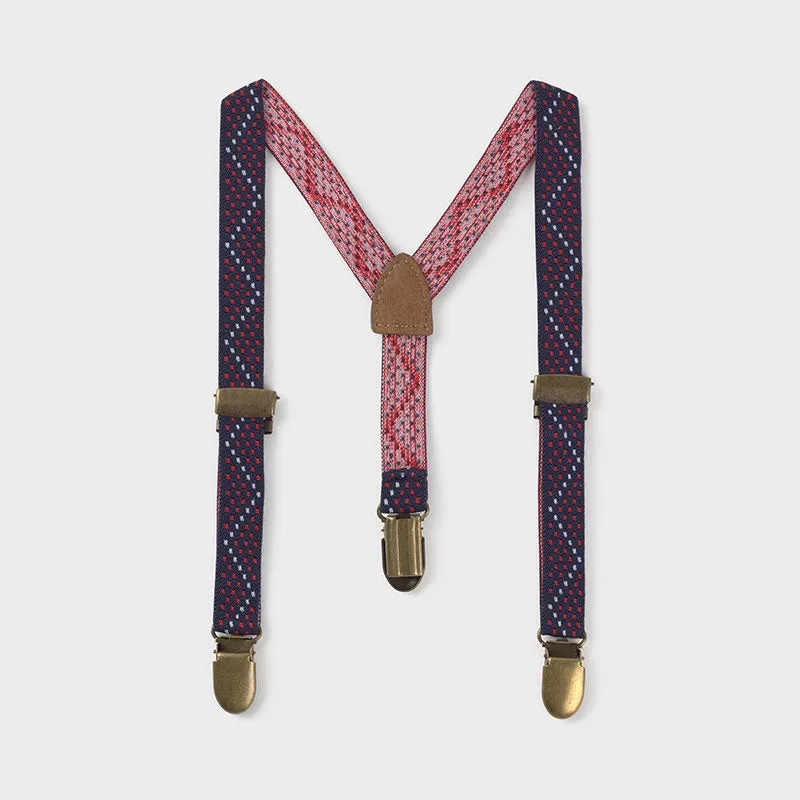 Cyber Red Suspenders
