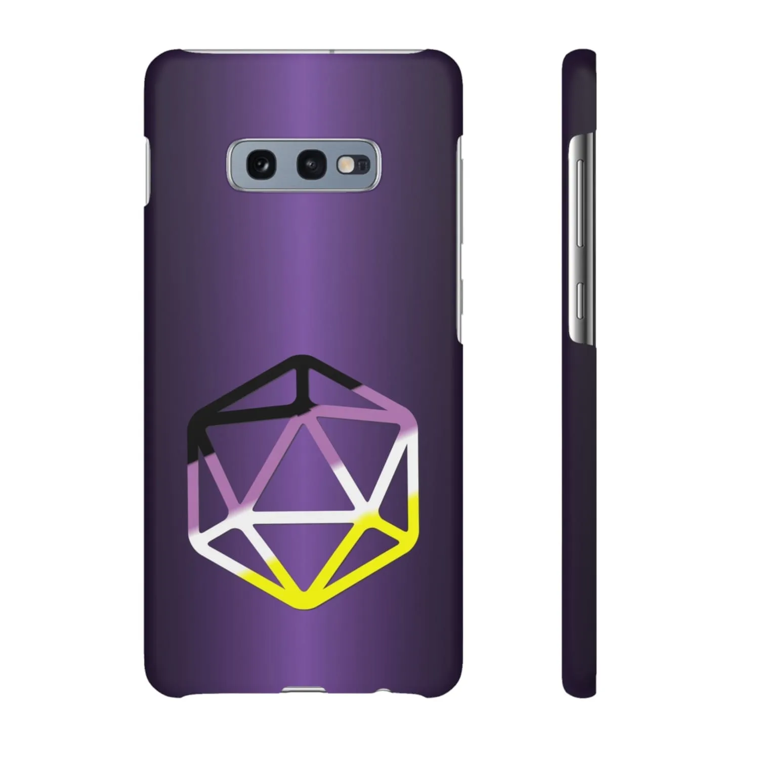 D20 Critical Pride Non-Binary Pride PY Snap Phone Case