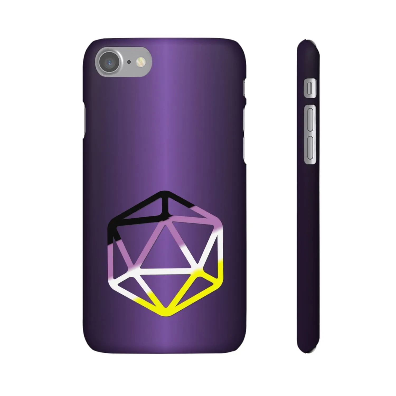 D20 Critical Pride Non-Binary Pride PY Snap Phone Case